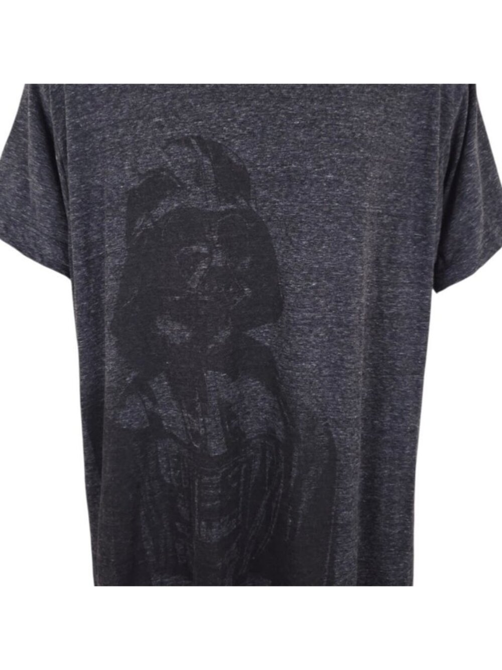 Star Wars T Shirt Mens Size XLT Tall Gray Darth Vader Mega Print